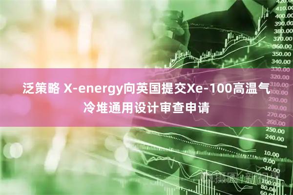 泛策略 X-energy向英国提交Xe-100高温气冷堆通用设计审查申请