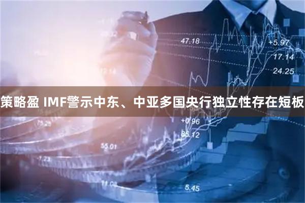 策略盈 IMF警示中东、中亚多国央行独立性存在短板